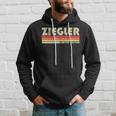 Ziegler Surname Funny Retro Vintage 80S 90S Birthday Reunion Hoodie Gifts for Him