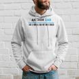 Anchor Dad Like A Normal Dad But Cooler Funny Dads Hoodie Gifts for Him