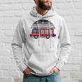 Asexual Firetruck Lgbt-Q Retro Ace Pride Firefighter Fireman Hoodie Gifts for Him