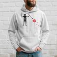 Barbary States Pirate Blackbeard's Flag Blackbeard Hoodie Gifts for Him