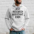 Best Research Assistant Ever Hoodie Gifts for Him