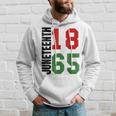 Black Proud African American For Junenth Hoodie Gifts for Him