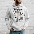 Boo Haw Retro Vintage Cowboy Ghost Ghost Funny Gifts Hoodie Gifts for Him