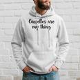 Cassettes Are My Thing Collecting Analog Music Tapes Collecting Funny Gifts Hoodie Gifts for Him