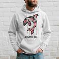 Colma California Native American Orca Killer Whale Hoodie Gifts for Him