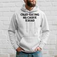 Crab Eating Macaque Monkey Lover Crab Eating Macaque Squad Hoodie Gifts for Him