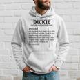 Dickie Name Definition | Funny Phrase Customized Mens Gift For Mens Hoodie Gifts for Him