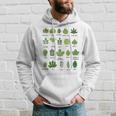 Different Types Of Tree Leaves Common Leaves Nature Lovers Hoodie Gifts for Him