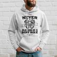 Dirt Bike Never Underestimate An Old Man Hoodie Gifts for Him