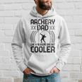Father Archery Dad Like A Regular Dad But Cooler Gift For Mens Hoodie Gifts for Him