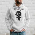 Play With Voodoo Dolls Really Scary Creepy Horror Creepy Hoodie Gifts for Him
