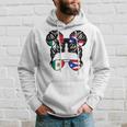 Half Mexican Half Puerto Rican Girl Mexico Kids Heritage Hoodie Gifts for Him