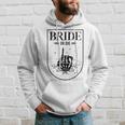 Halloween Bride Or Die Gothic Bachelorette Party Matching Hoodie Gifts for Him