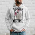 Halloween Spooky Bride Bridesmaid Skeleton Bachelorette Hoodie Gifts for Him