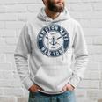 Hampton Bays New York Ny Vintage Boat Anchor & Oars Hoodie Gifts for Him