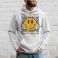 Hippie Smile Face Peace Out First 1St Grade Class Of 2023 Hoodie Gifts for Him