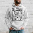 I Am An Amazing Librarian And A Better Uncle Book Lover Gift For Mens Hoodie Gifts for Him