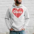 I Heart Olivia First Names And Hearts I Love Olivia Hoodie Gifts for Him