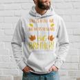 Kids Big Brother Fall Pregnancy Announcement Autumn Baby 2 Hoodie Gifts for Him