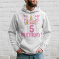 Kids Its My 5Th Birthday Unicorn Lover Kid 5 Years Old Birthday Hoodie Gifts for Him