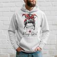 May Girl Wink Eye Woman Face Born In May Hoodie Gifts for Him