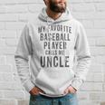 My Favorite Baseball Player Calls Me Uncle Vintage Design Hoodie Gifts for Him