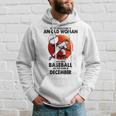 Never Underestimate An Old Woman Love Baseball December Old Woman Funny Gifts Hoodie Gifts for Him