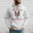 Never Underestimate An Old Woman With A French Bulldog Hoodie Gifts for Him