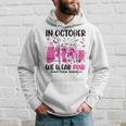 In October We Wear Pink Breast Cancer Dental Th Pink Hoodie Gifts for Him