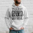 Straight Outta 3Rd Grade Class 2022 Graduate Third Grade Hoodie Gifts for Him