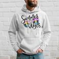 Summer Vibes Sunglasses Palm Tree Beach Sunshine Summer Trip Hoodie Gifts for Him