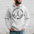 Support Your Local Hookers Fisherman Fish Funny Fishing Hoodie Gifts for Him
