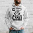 Never Underestimate Grandpa Who Was Born In December Hoodie Gifts for Him