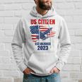 Us Citizen - Established 2023 - Proud New American Citizen Hoodie Gifts for Him