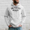 Vintage San Francisco California Est 1776 Gift Hoodie Gifts for Him