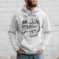 Vintage Truck Towing Boat Captain Funny I Hate Pulling Out Hoodie Gifts for Him