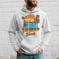 Virginia Beach Virginia Summer Vacation Palm Trees Sunset Vacation Funny Gifts Hoodie Gifts for Him