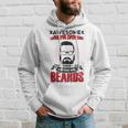 Wh Awesome Landscaping Supervisors Tattoo Beard Hoodie Gifts for Him