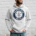 Yarmouth Massachusetts Ma Vintage Boat Anchor & Oars Hoodie Gifts for Him