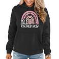 All Together Now Summer Reading 2023 Book Lover Rainbow Women Hoodie