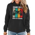 Back To School Funny Game Over Teacher Student Video Game Women Hoodie