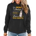Blue Merle Collie Dear Mommy Thank You For Being My Mommy Women Hoodie