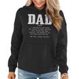 Christian Dad Religious Faith Bible Verse Fathers Day Women Hoodie
