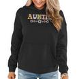 Cool Aunt Vintage Floral Design To Auntie From Niece Women Hoodie