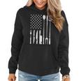 Cool Grilling For Us Flag Bbq Barbeque Smoker Women Hoodie
