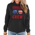 Cousin Crew Sunglasses Usa American Flag 4Th Of July Womens Women Hoodie