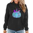 Cute Unicorn Pumpkin Halloween Fall Thanksgiving Kids Girls Fall Thanksgiving Women Hoodie