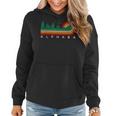 Evergreen Vintage Stripes Alphaba Mississippi Women Hoodie