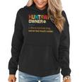 Huntaway Vintage Retro Dog Mom Dad Women Hoodie