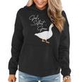 Gods Silliest Goose Geese Lovers Design For Farm Owners Women Hoodie